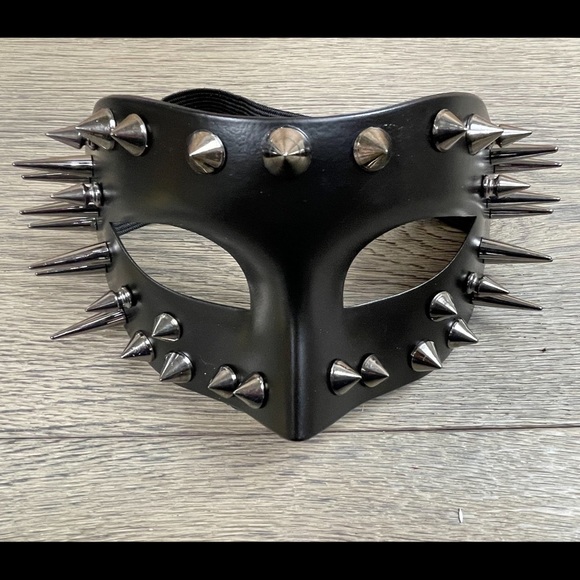 Unisex Steampunk Fantasy Aesthetic Masquerade Party Custom  Unisex Steampunk Fantasy Aesthetic Masquerade Party Custom Spike Mask NWT!